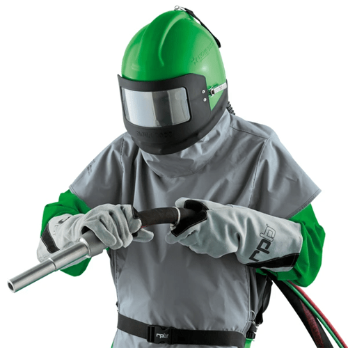 Sandblasting Respirator Suit Metric_Tech