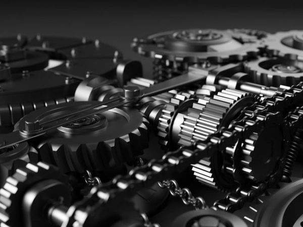 Gears and cogs mechanism_